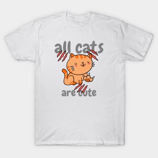 All Cats are Cute T-Shirt